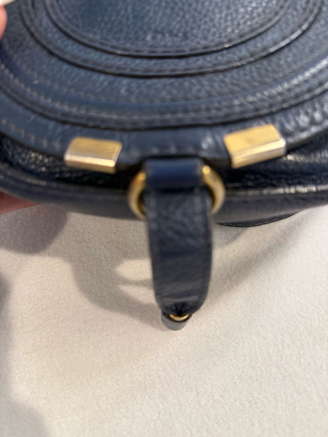 Chloe Marcie Mini Crossbody Saddle Messenger