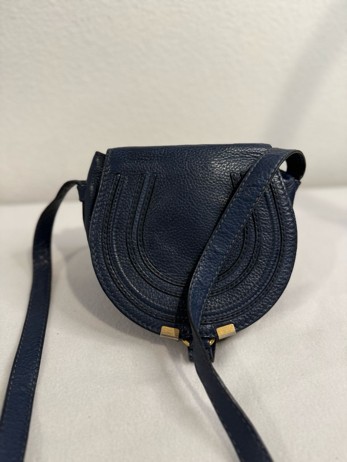 Chloe Marcie Mini Crossbody Saddle Messenger