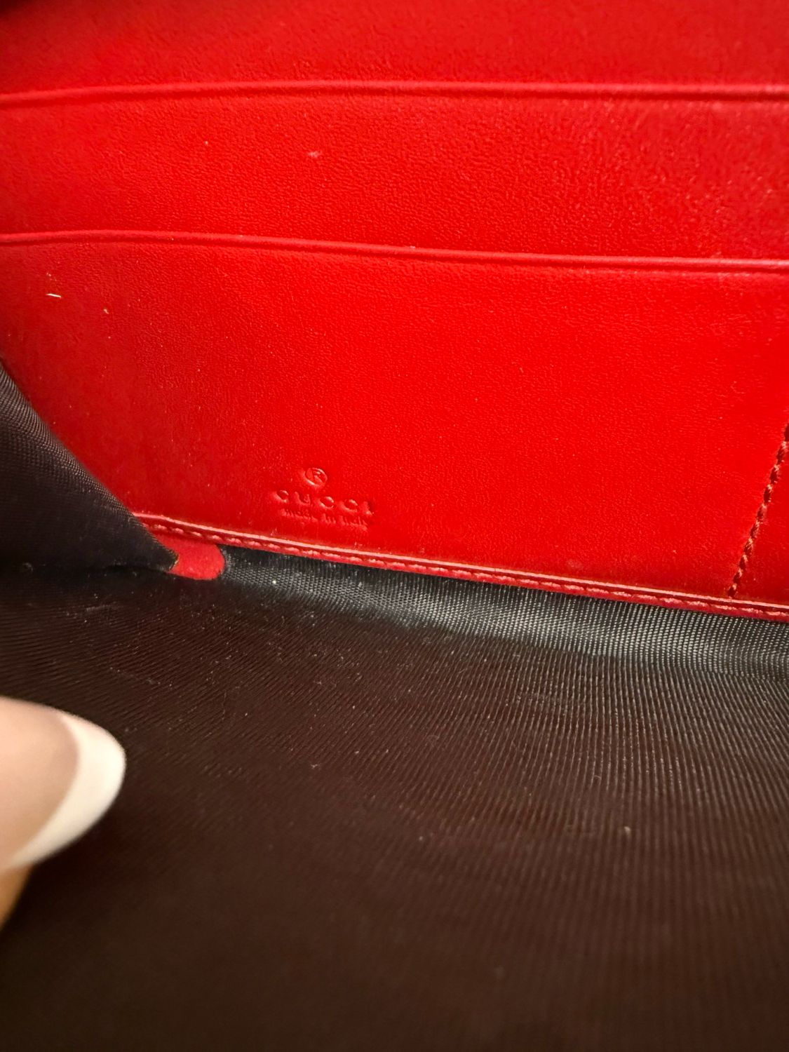 Gucci Monogram Leather Guccissima Ziparound Wallet