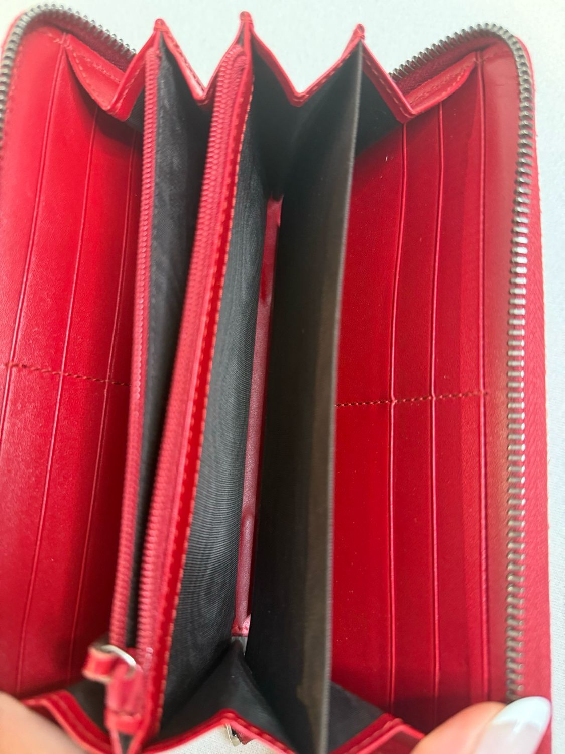 Gucci Monogram Leather Guccissima Ziparound Wallet