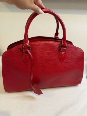 Louis Vuitton Pont Neuf Epi NM Red Handbag