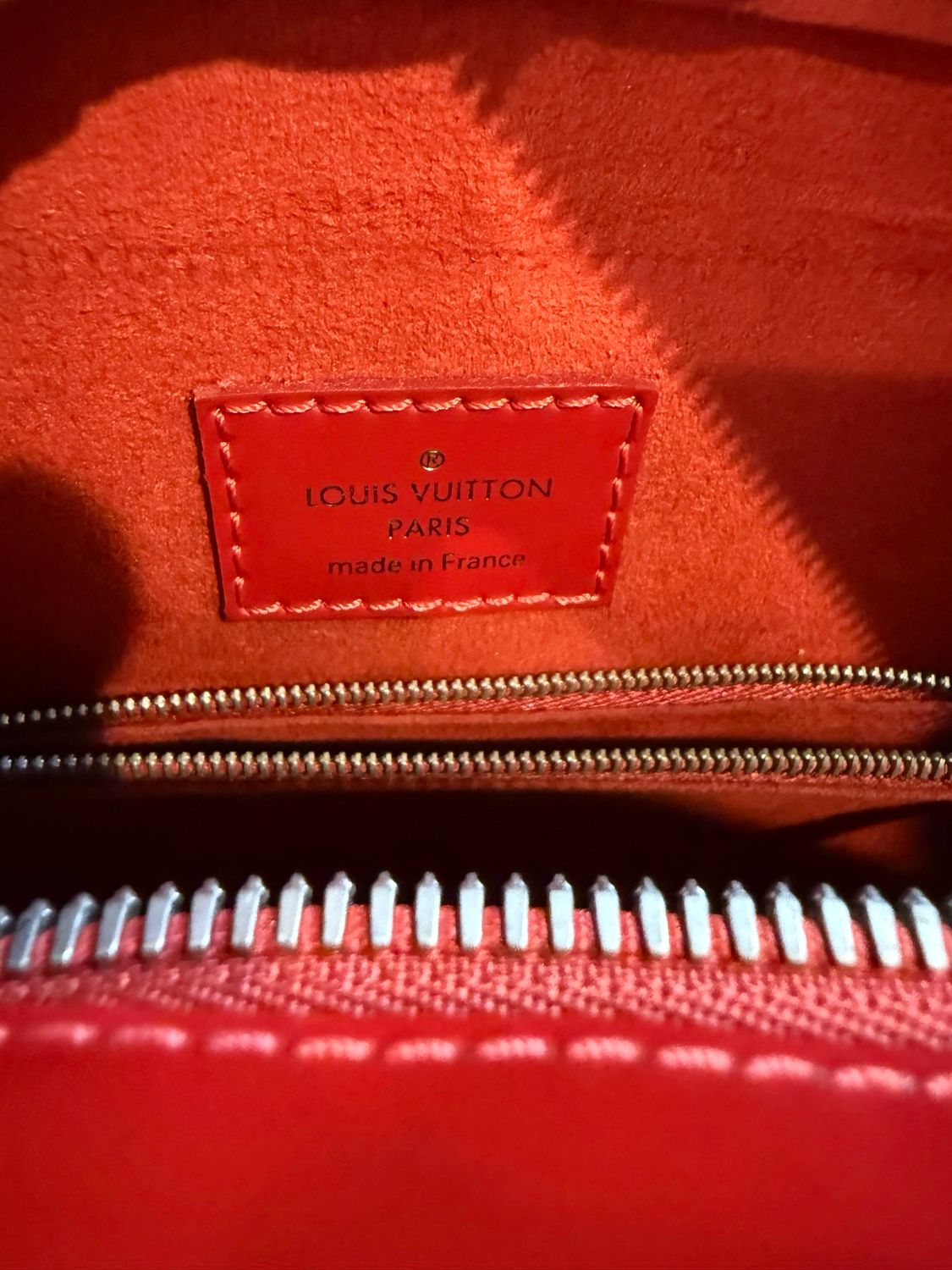 Louis Vuitton Pont Neuf Epi NM Red Handbag