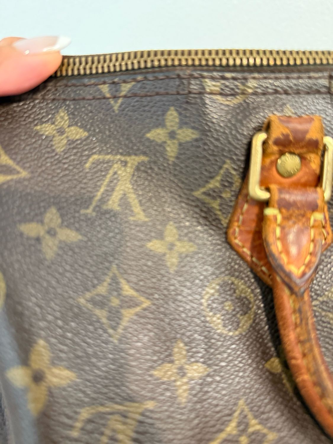 Louis Vuitton Speedy Monogram 35 Satchel Top Handle Project