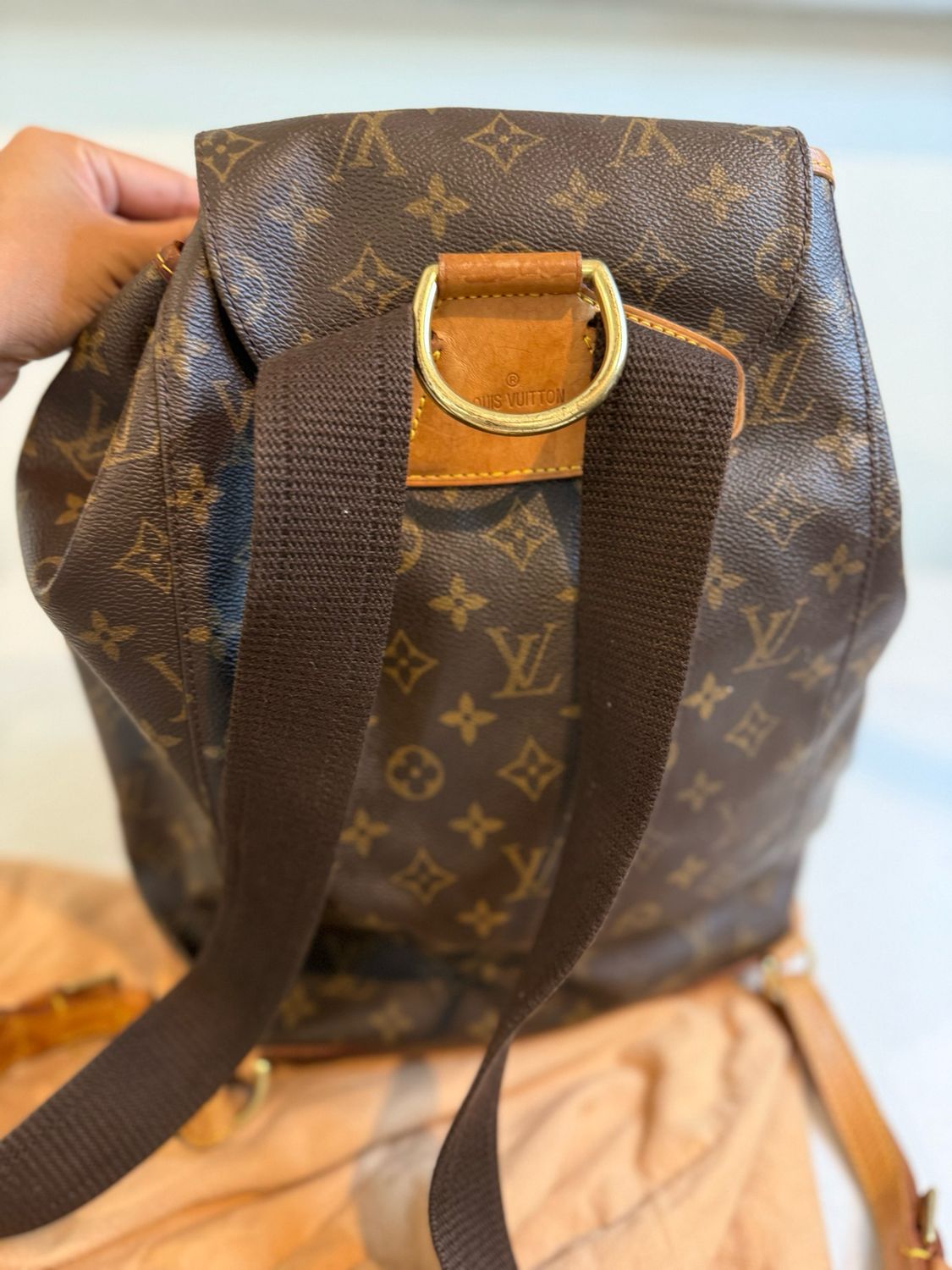 Louis Vuitton Monogram Montsouris Backpack GM