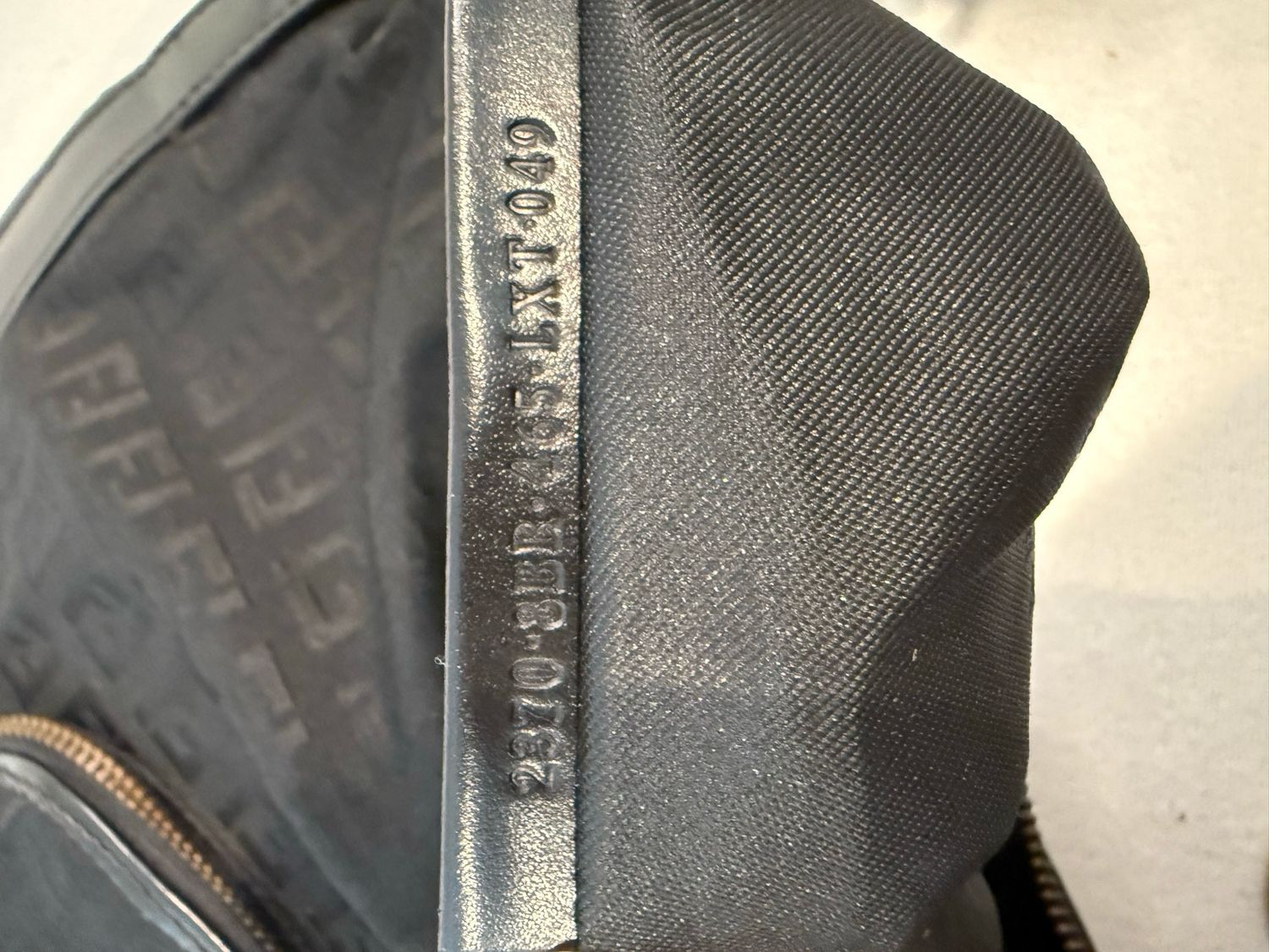 Fendi Zucca Canvas Cuoio Chef Hobo Shoulder