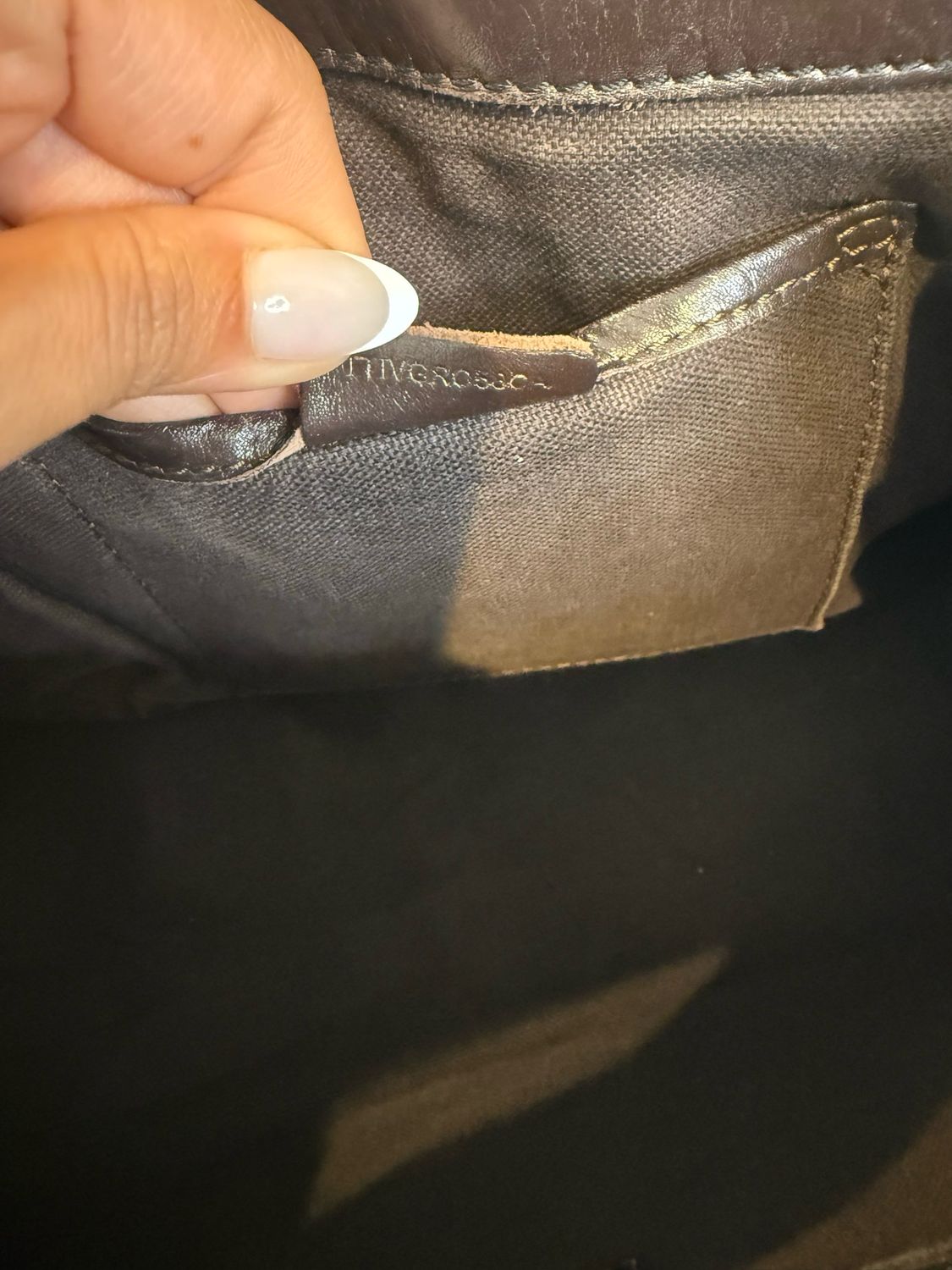Burberry Haymarket Check Tote Shoulder Bag