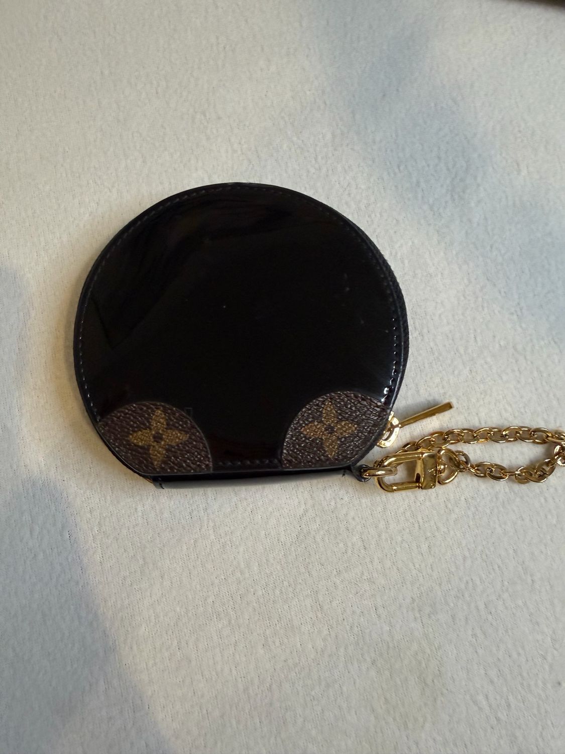 Louis Vuitton Vernis Coin Pouch Chapeaux Boite Micro