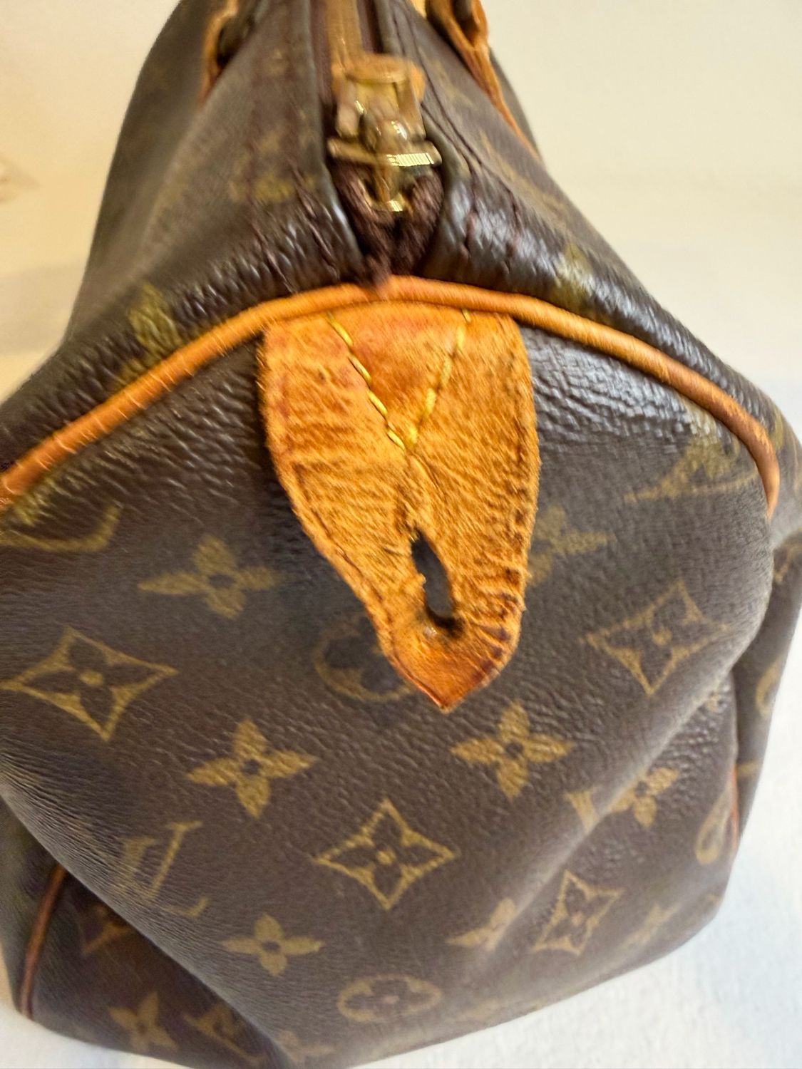Louis Vuitton Monogram Speedy 30 Boston Satchel
