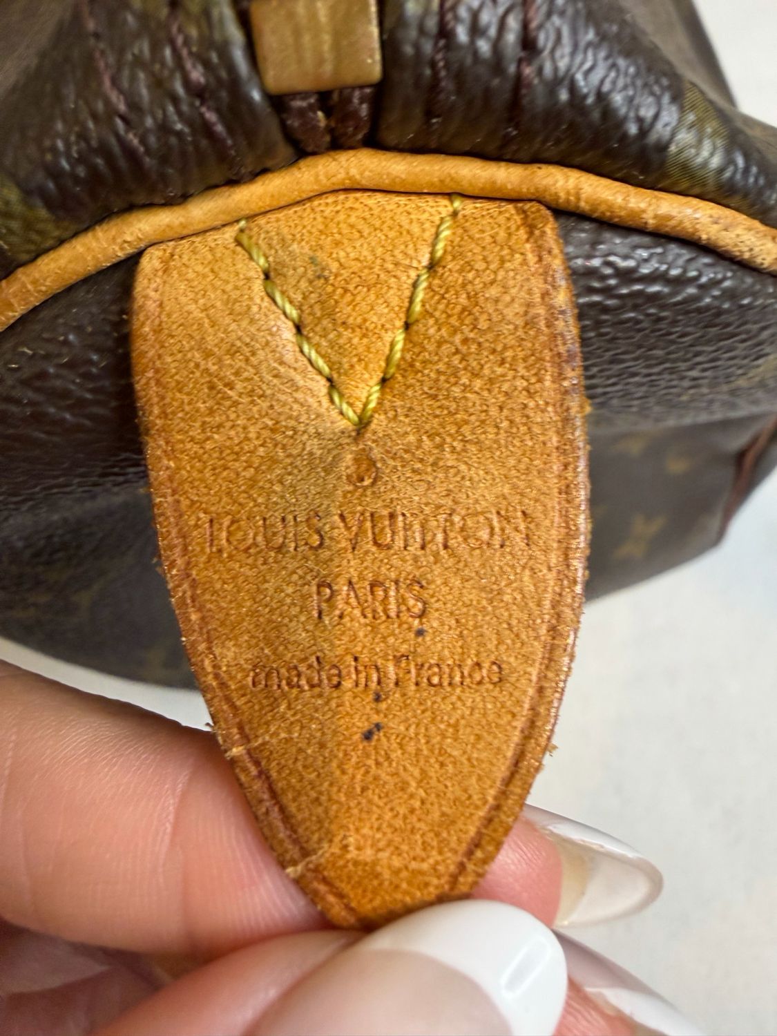 Louis Vuitton Monogram Speedy 30 Boston Satchel