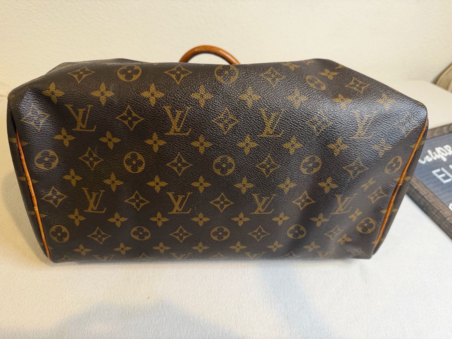 Louis Vuitton Monogram Speedy 30 Boston Satchel