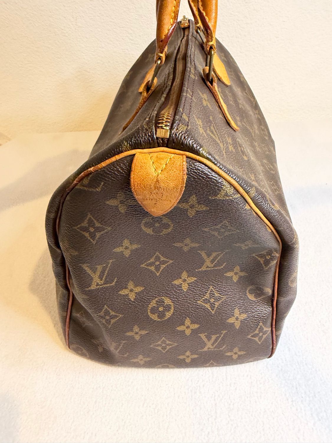 Louis Vuitton Monogram Speedy 30 Boston Satchel