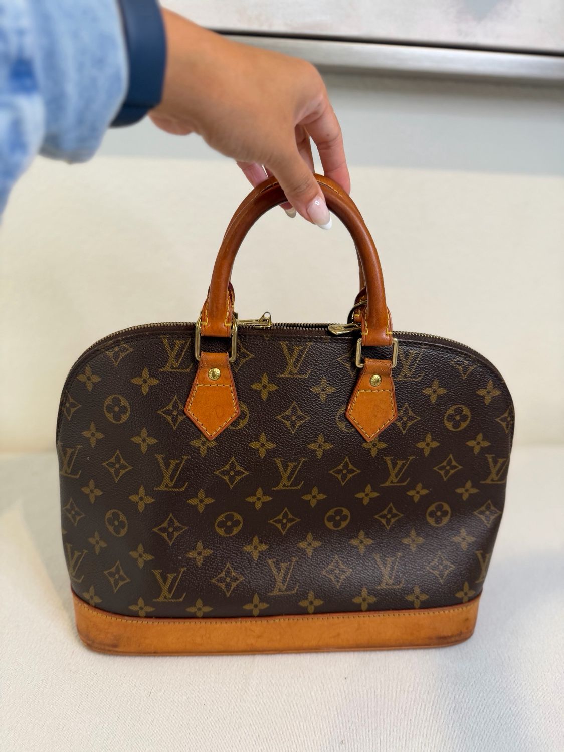 Louis Vuitton Monogram Alma Pm Top Handle 