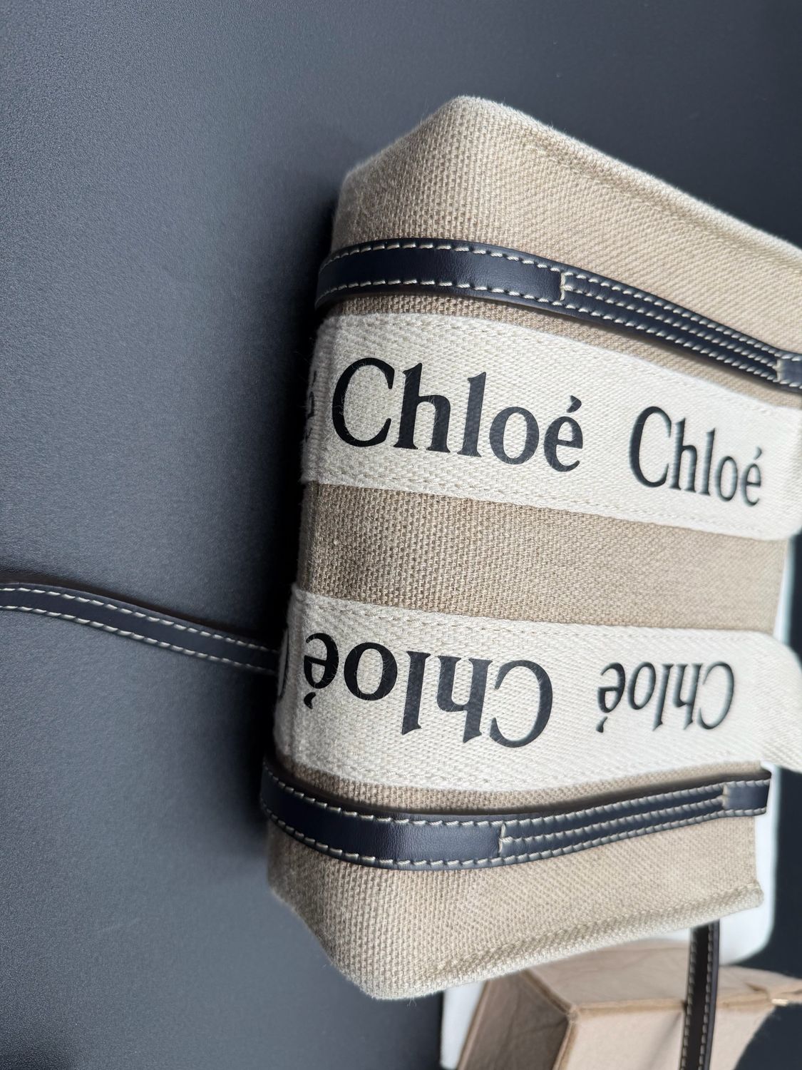 Chloe Mini Woody Messenger Crossbody Sling
