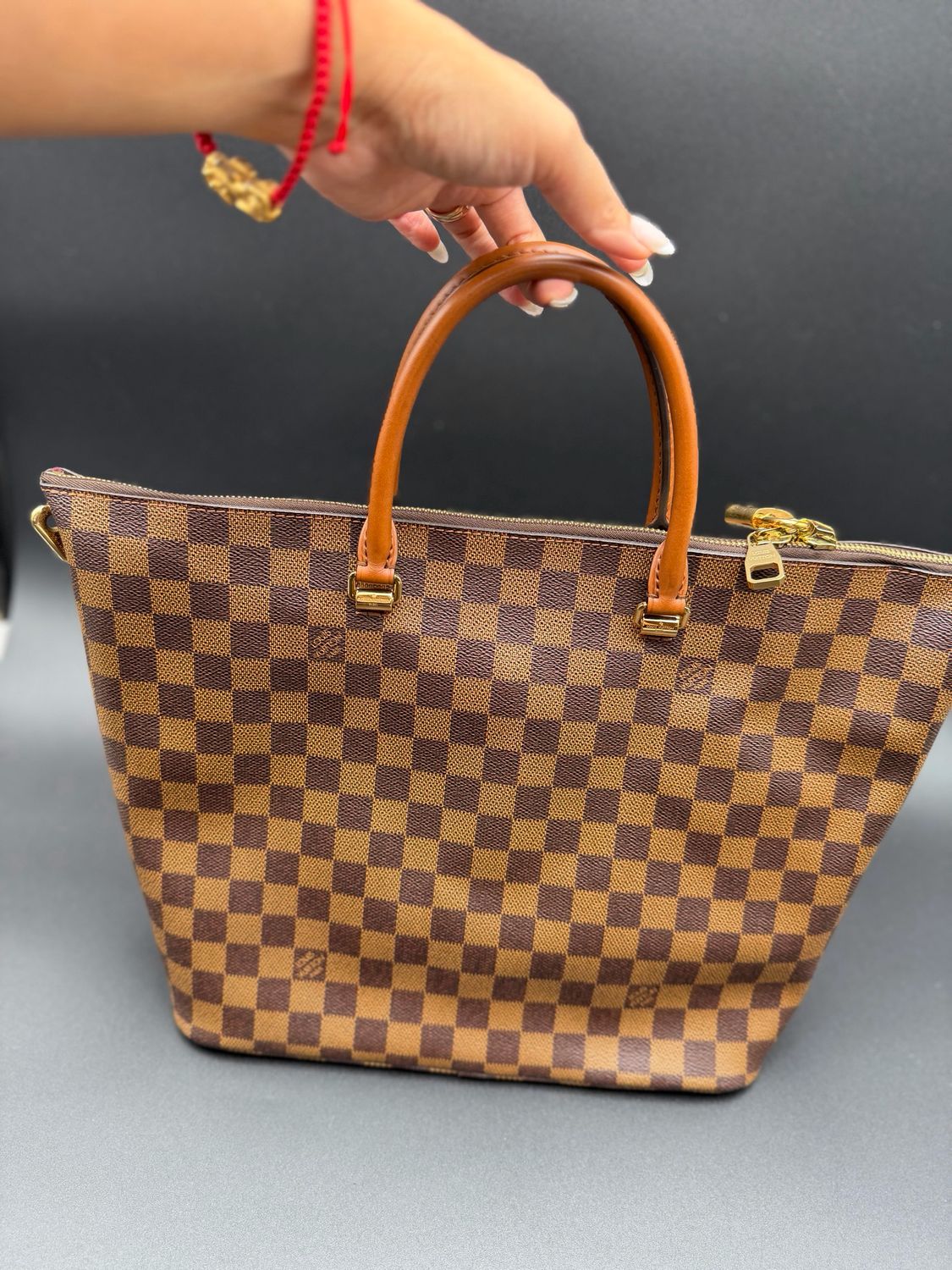 Louis Vuitton Damier Ebene Belmont Tote