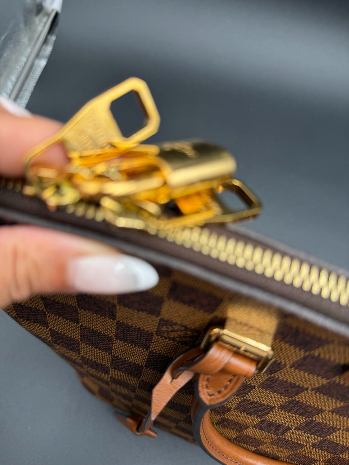 Louis Vuitton Damier Ebene Belmont Tote