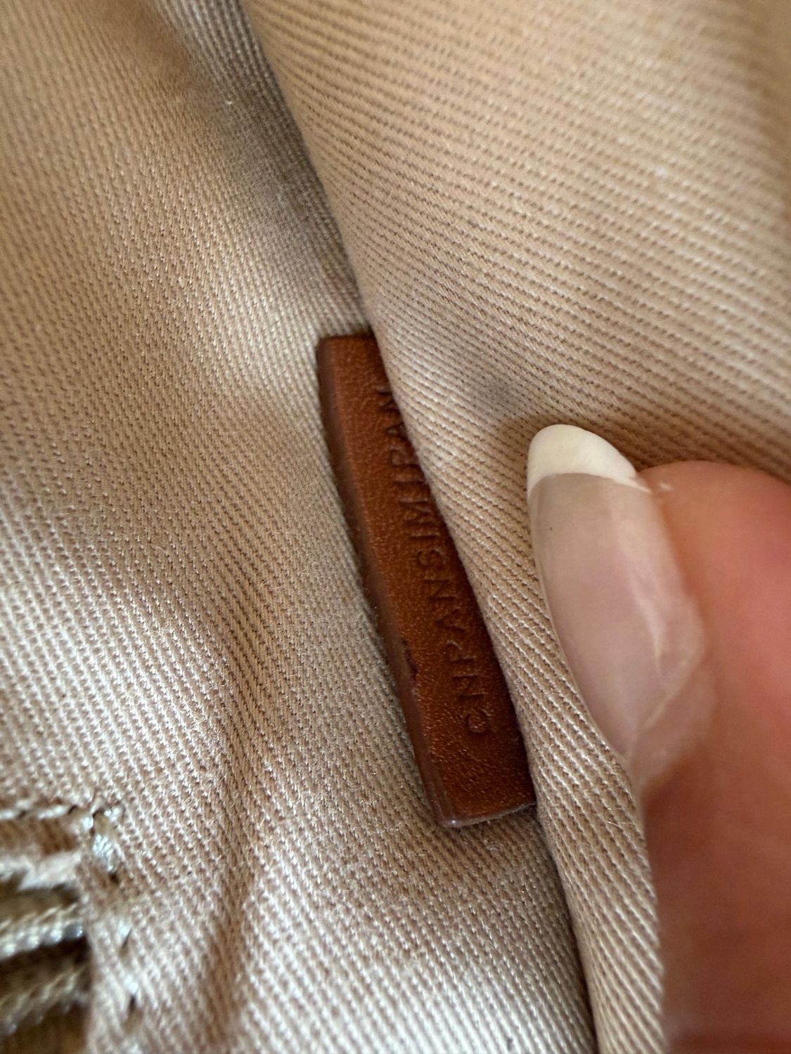Burberry Vertical Book Tote House Check