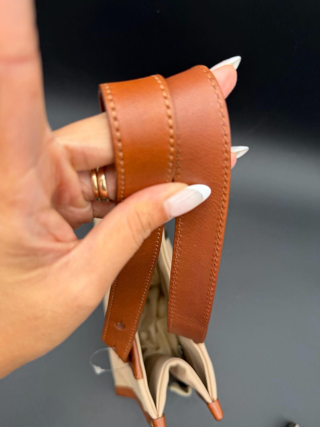 Burberry Vertical Book Tote House Check