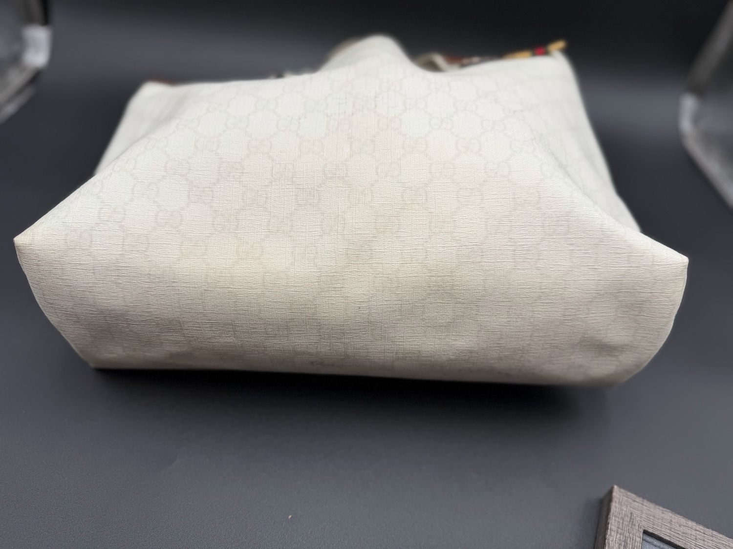 Gucci Supreme Plus Web Tote Shoulder Medium Bag