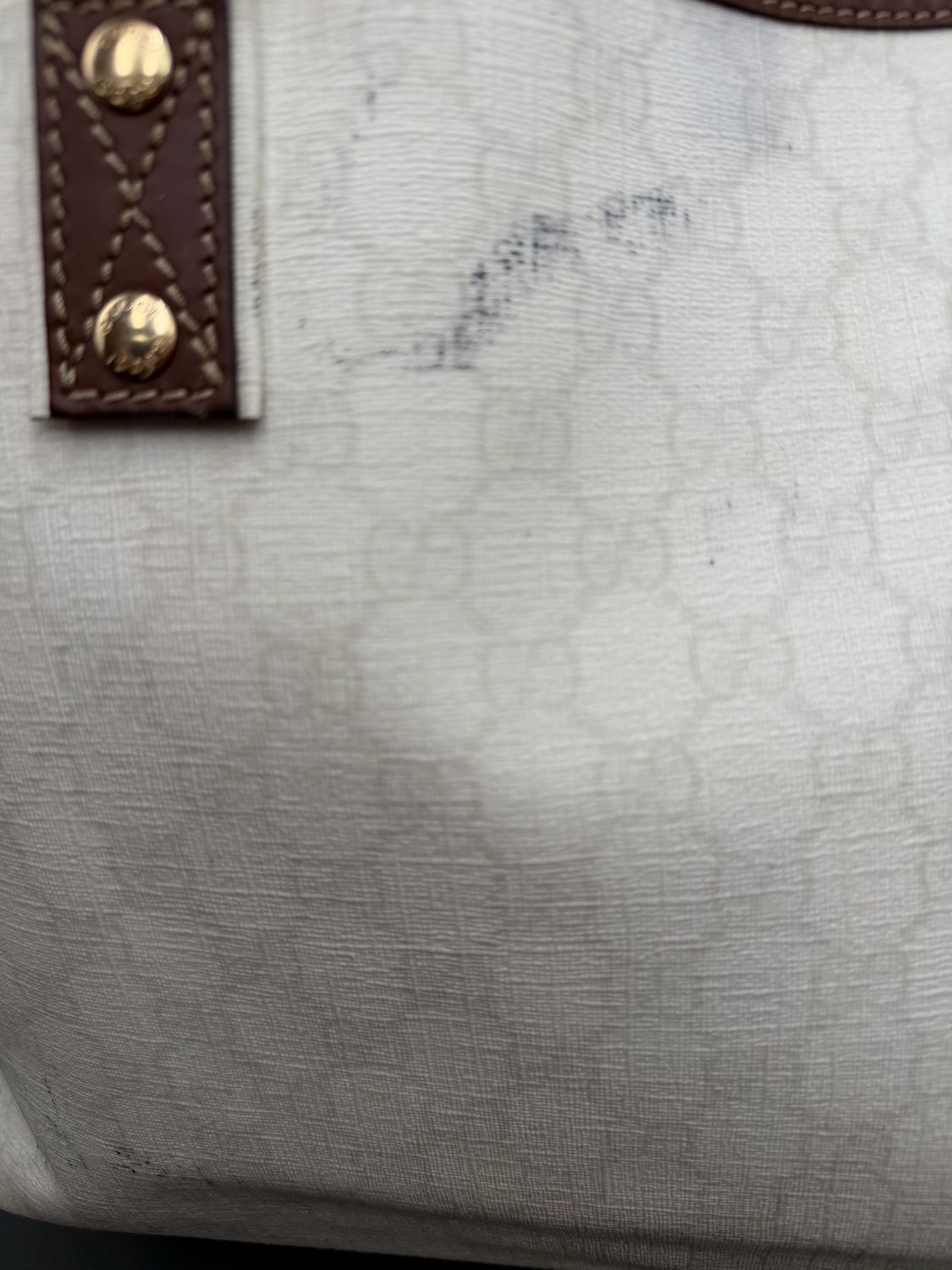 Gucci Supreme Plus Web Tote Shoulder Medium Bag