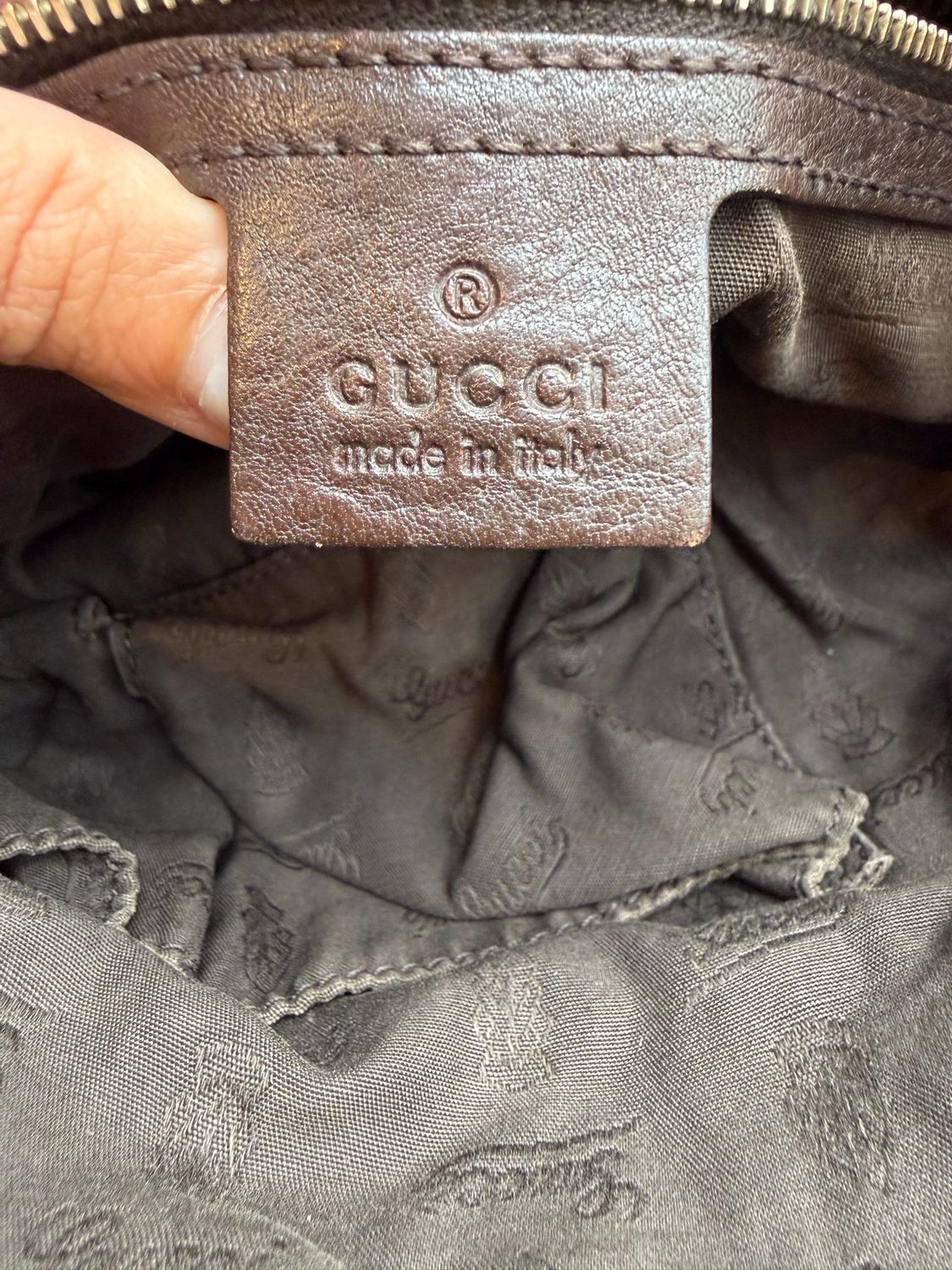 Gucci Monogram Canvas Dome Top Handle
