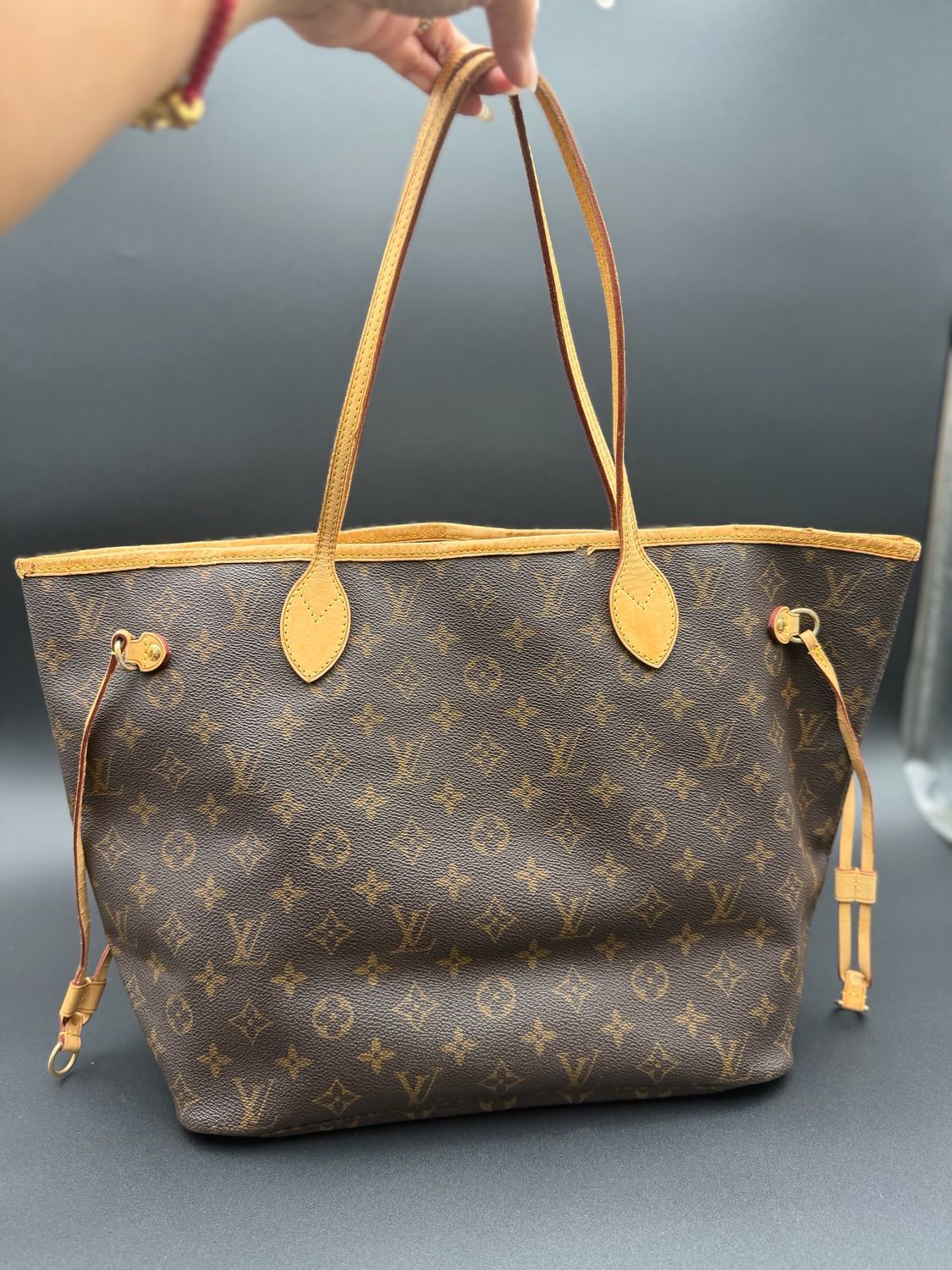 Louis Vuitton Monogram Neverfull Mm Tote Shoulder