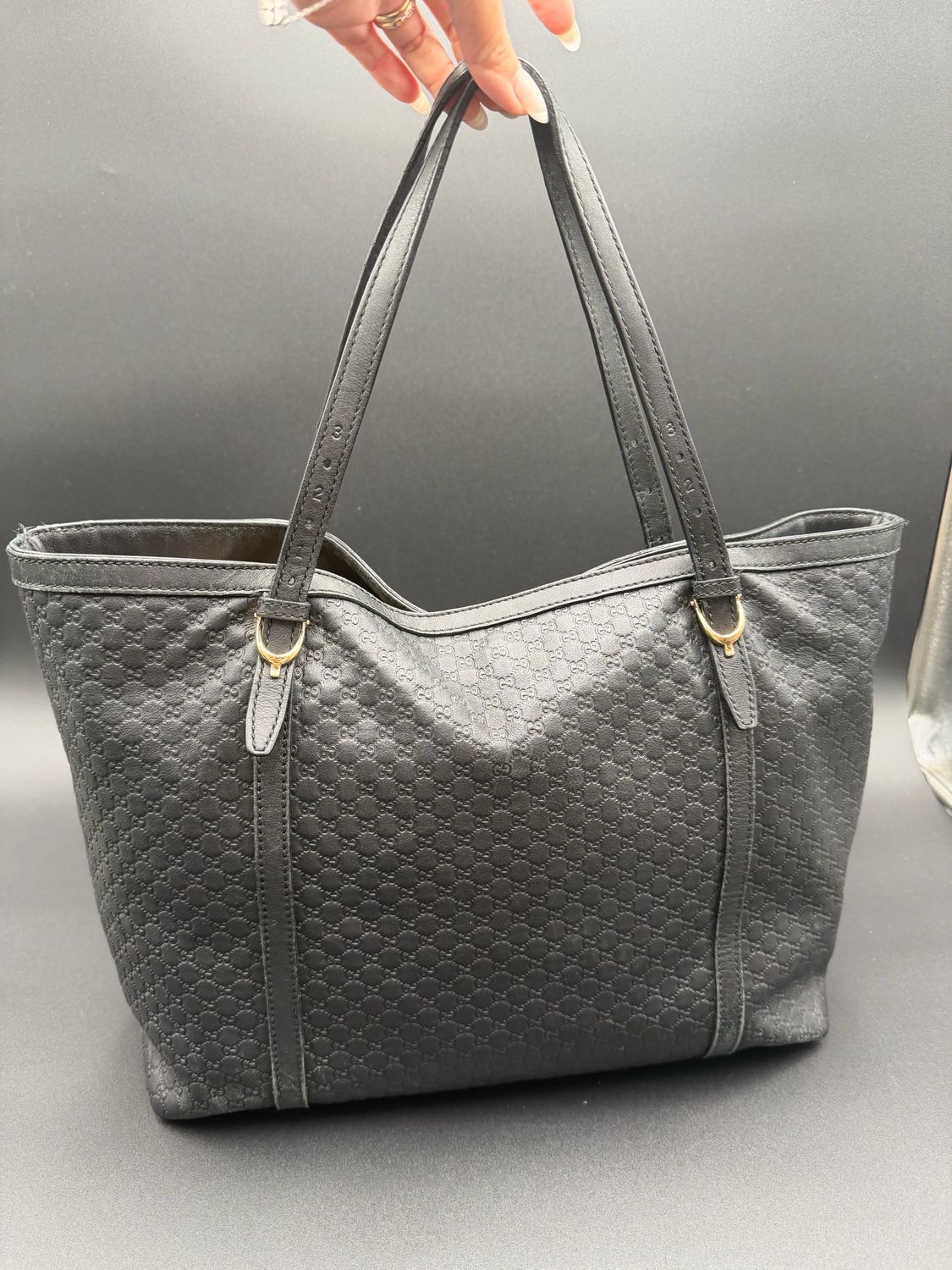 Gucci Nice Microguccissima Leather Tote Large Shoulder