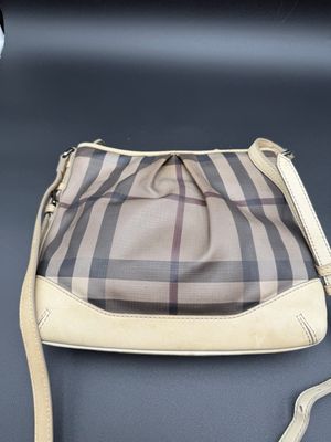 Burberry Smoked Check Hartham Messenger Crossbody Sling