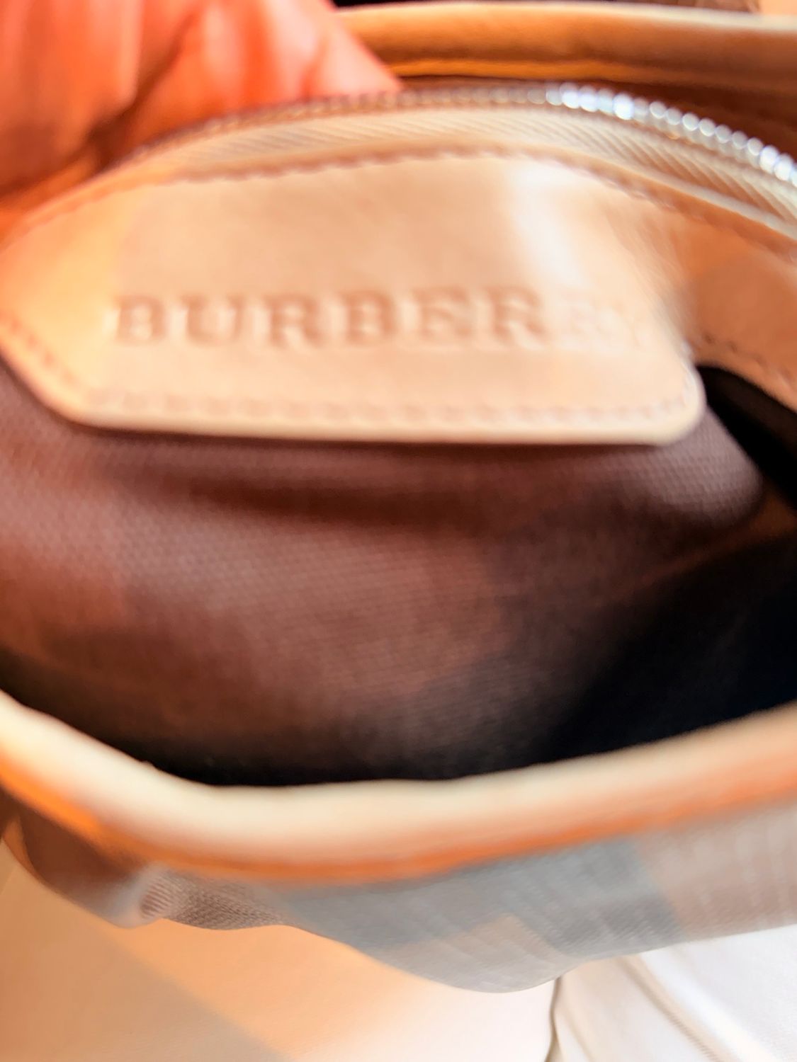 Burberry Smoked Check Hartham Messenger Crossbody Sling