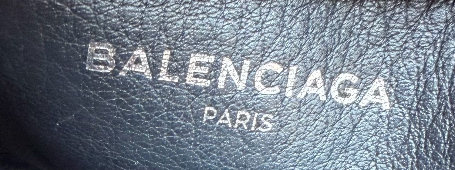 Balenciaga Soft Leather Black Camera Everyday Messenger Crossbody