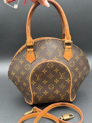 Louis Vuitton Monogram Ellipse PM Top Handle Crossbody Messenger Sling