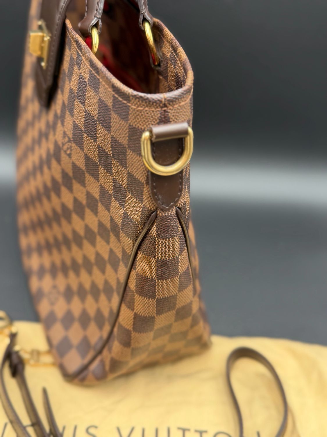 Louis Vuitton Damier Ebene Cabas Roseberry Tote Shoulder