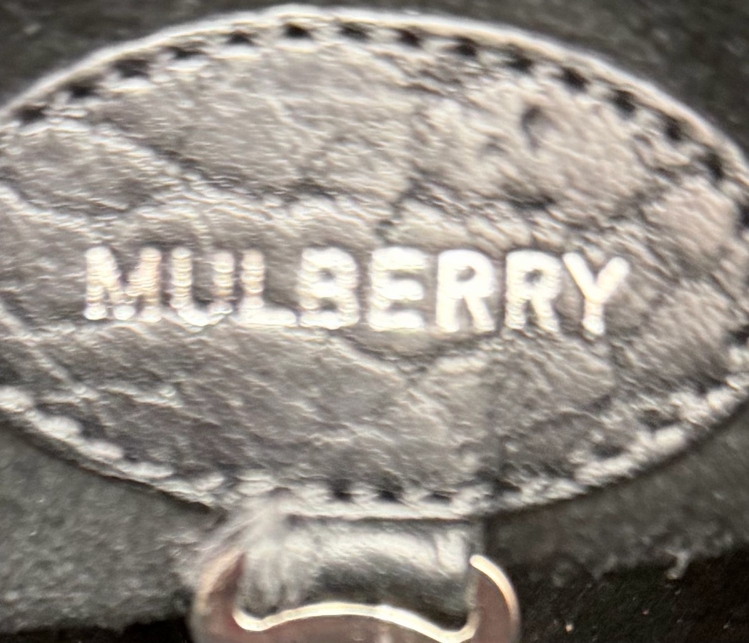 Mulberry Pebbled Leather Willow Messenger Small Tote Crossbody