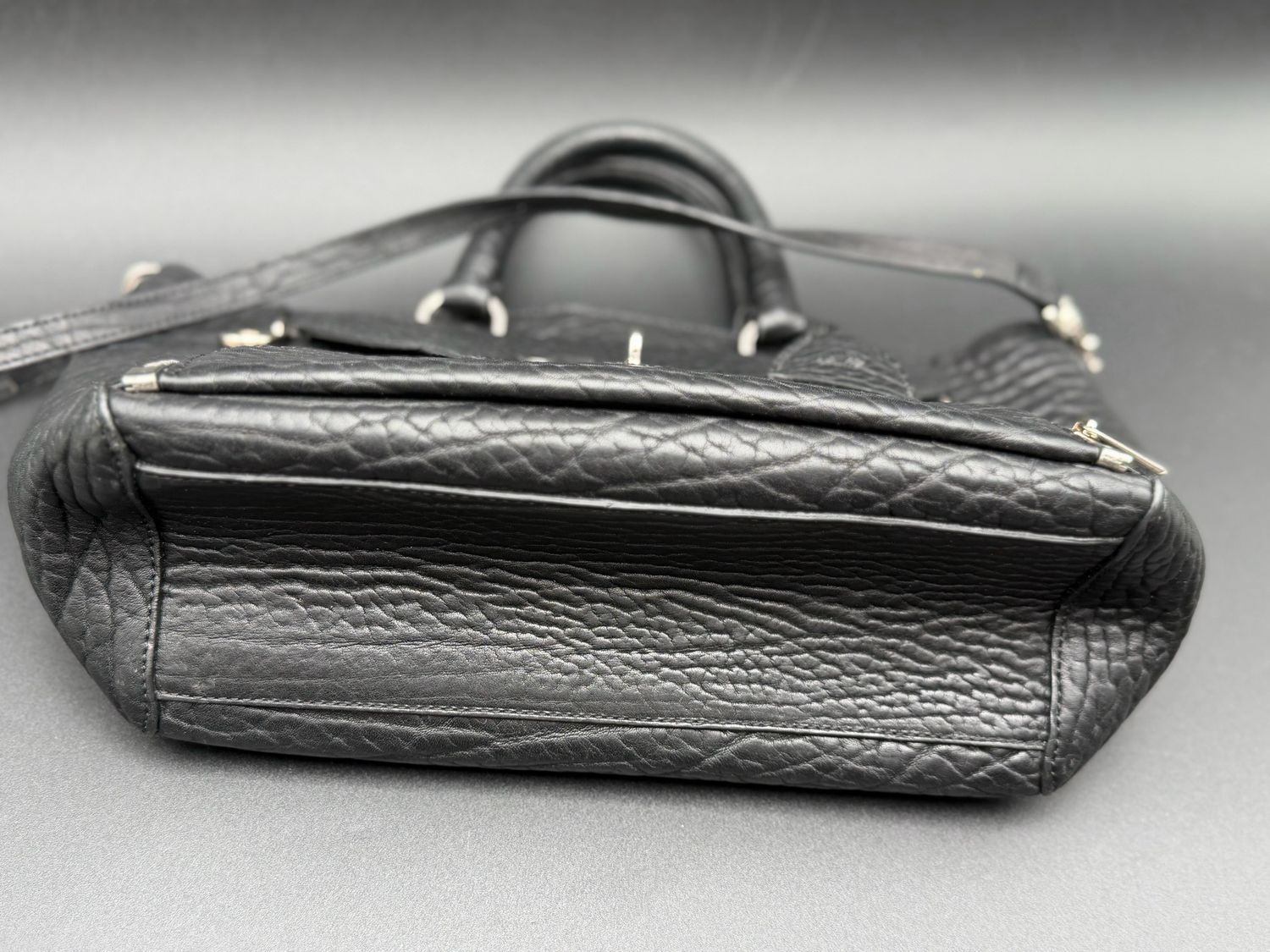 Mulberry Pebbled Leather Willow Messenger Small Tote Crossbody