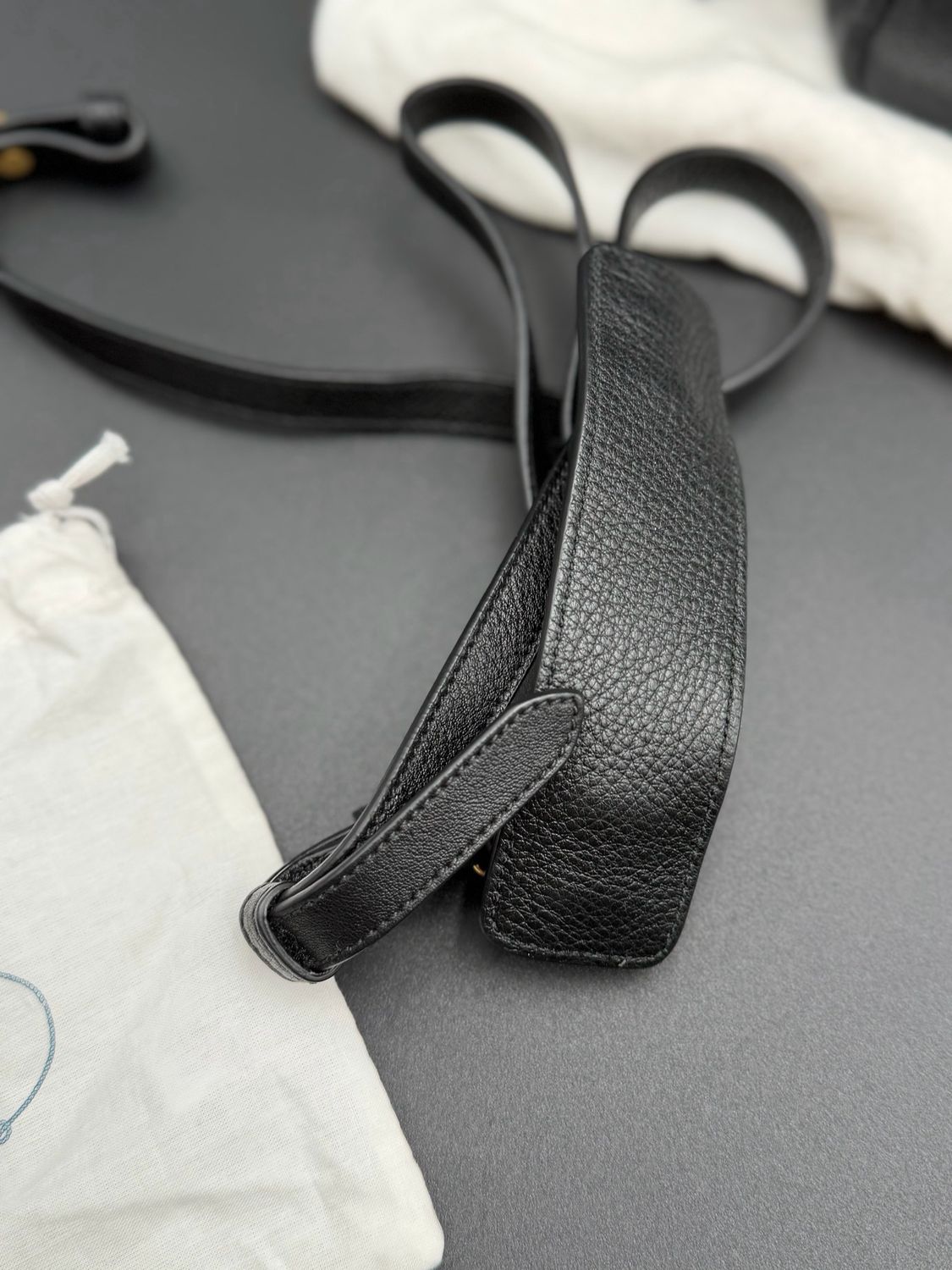 Prada Vitello Daino Camera Bag Black Nero Double Zipper Crossbody Messenger