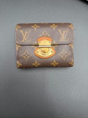 Louis Vuitton Monogram Joey Tri-Fold Flap Wallet 