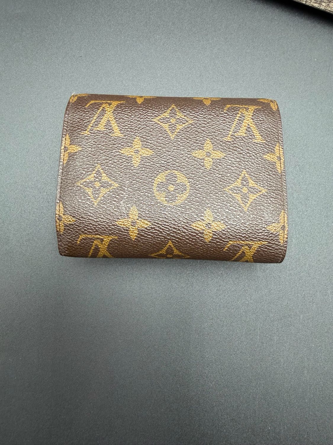 Louis Vuitton Monogram Joey Tri-Fold Flap Wallet 