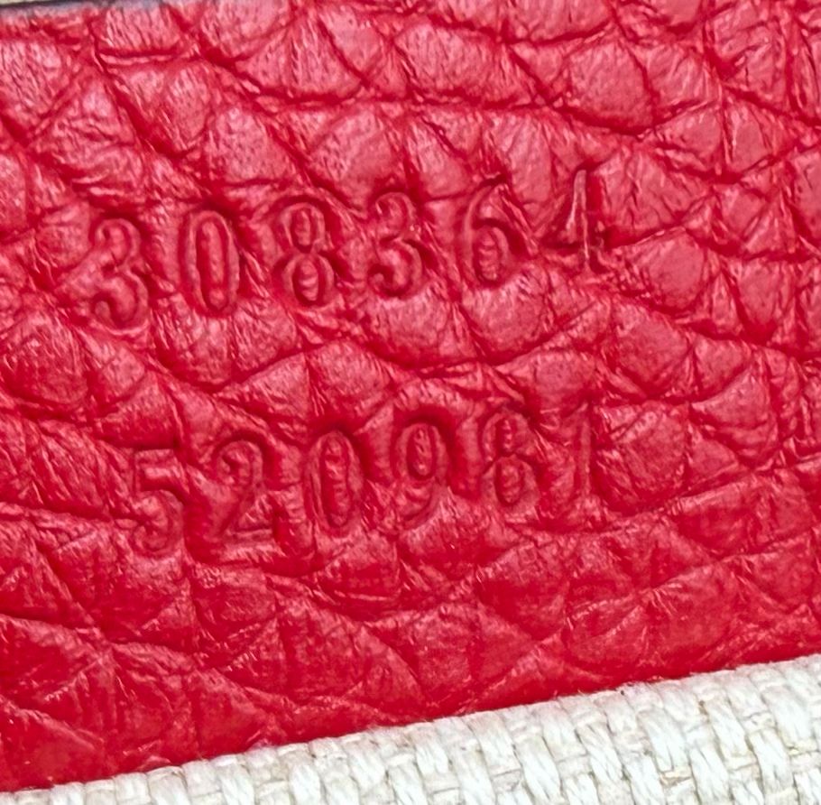 Gucci Soho Disco Pebbled Leather Camera Bag Messenger Sling