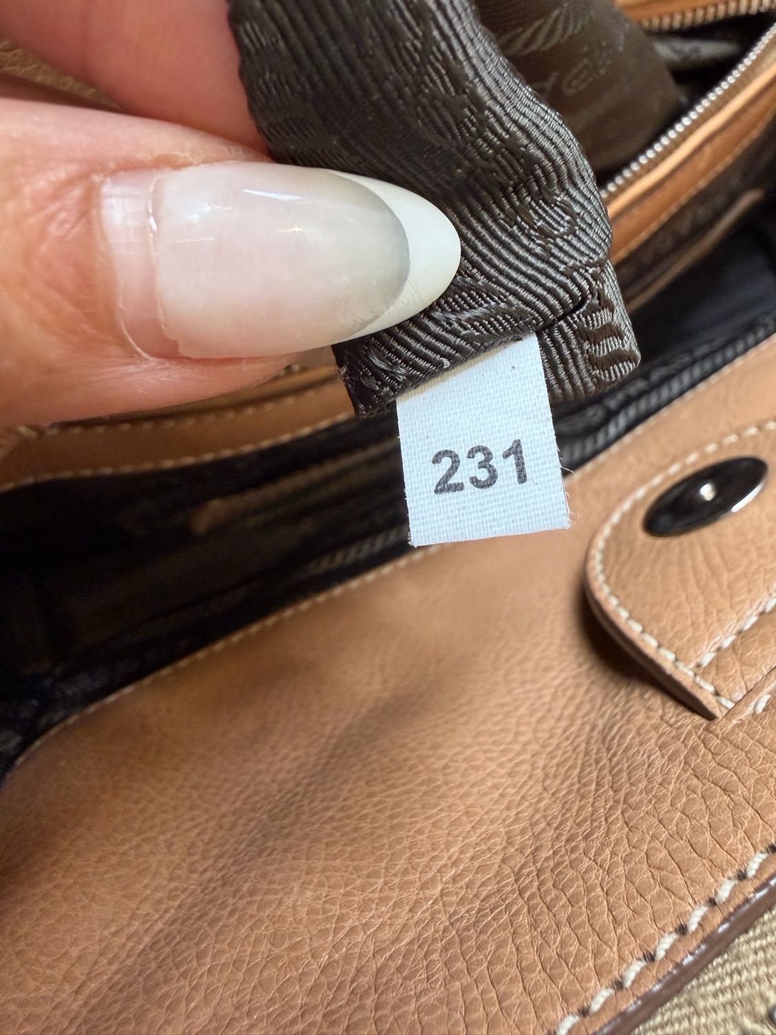 Soft Calf Top Handle Twin Tote Shoulder Bag
