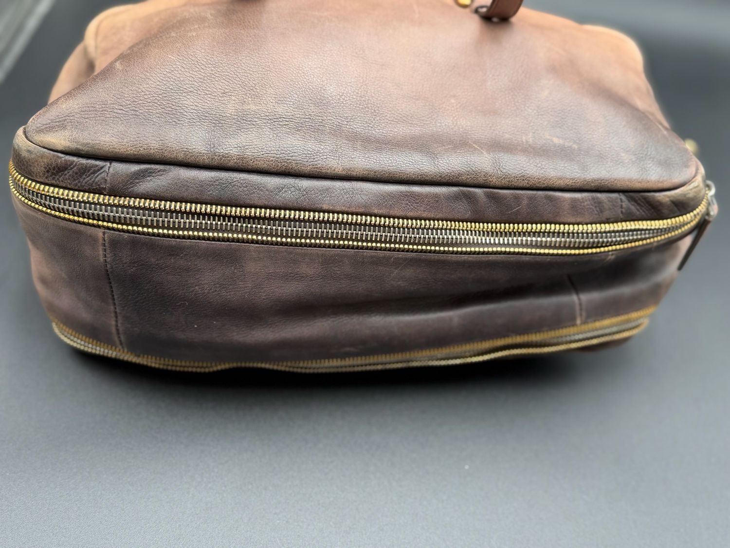 Prada Glace Calf Bowler Messenger Crossbody