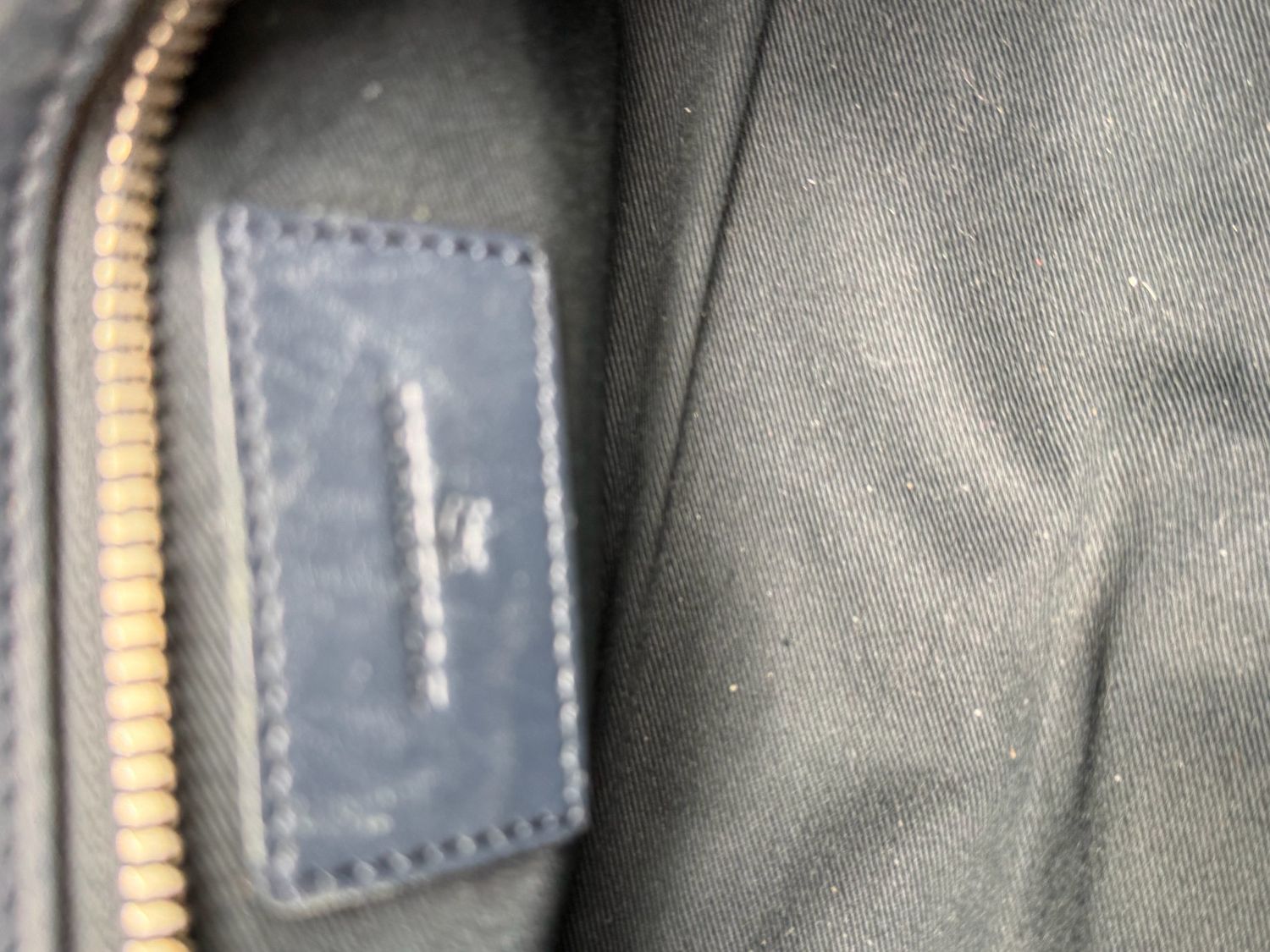 Burberry Vintage Check Navy Blue Hobo Shoulder