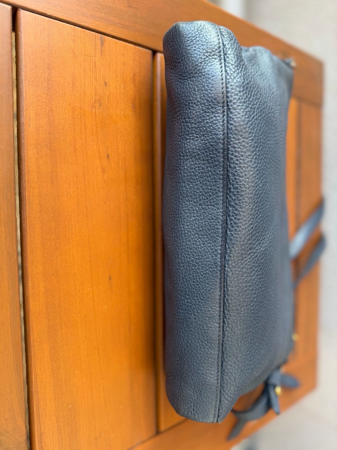 Prada Vitello Daino Messenger Zipper Crossbody Sling