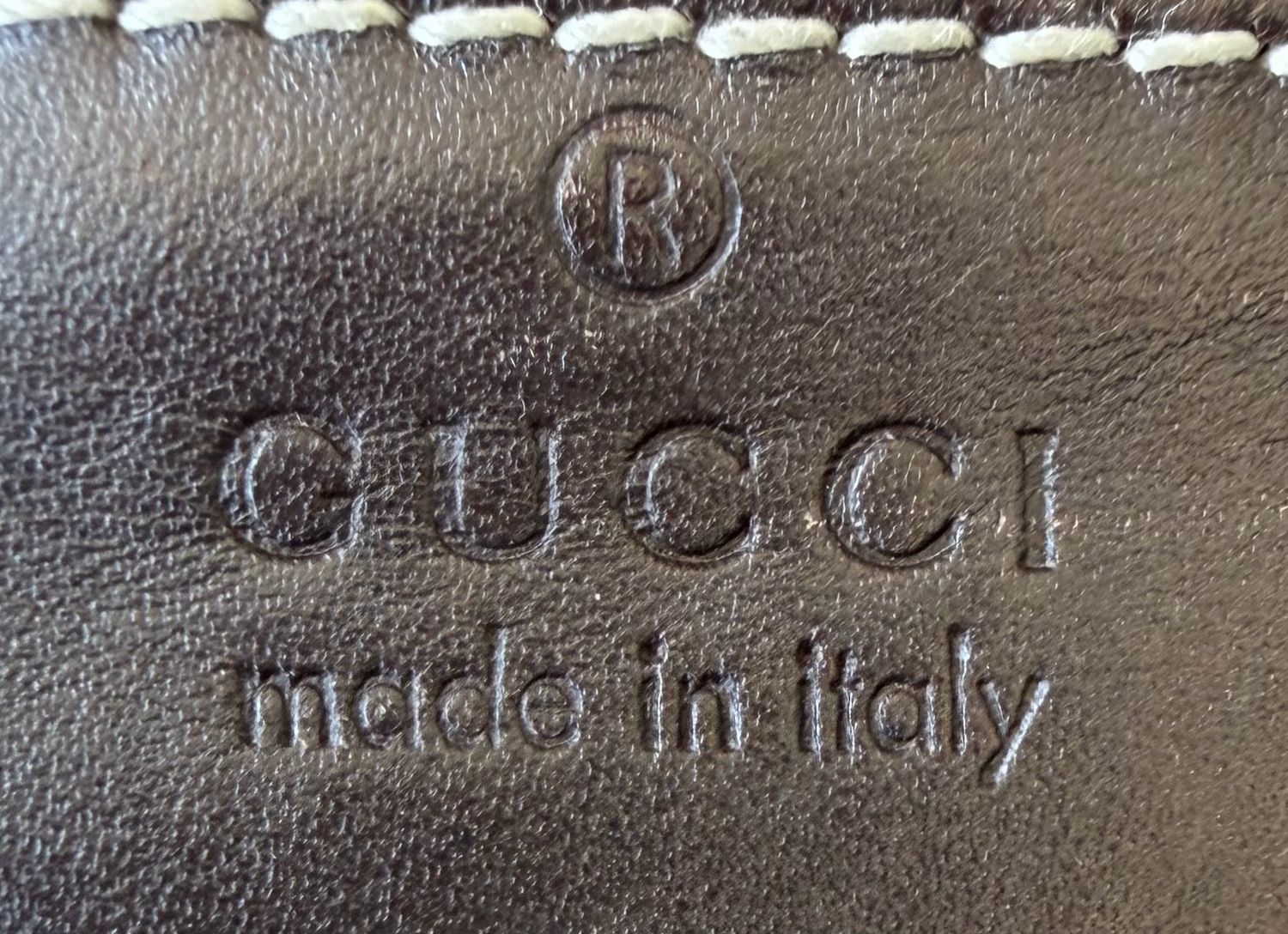 Gucci Monogram Supreme Coated Canvas Sling Messenger