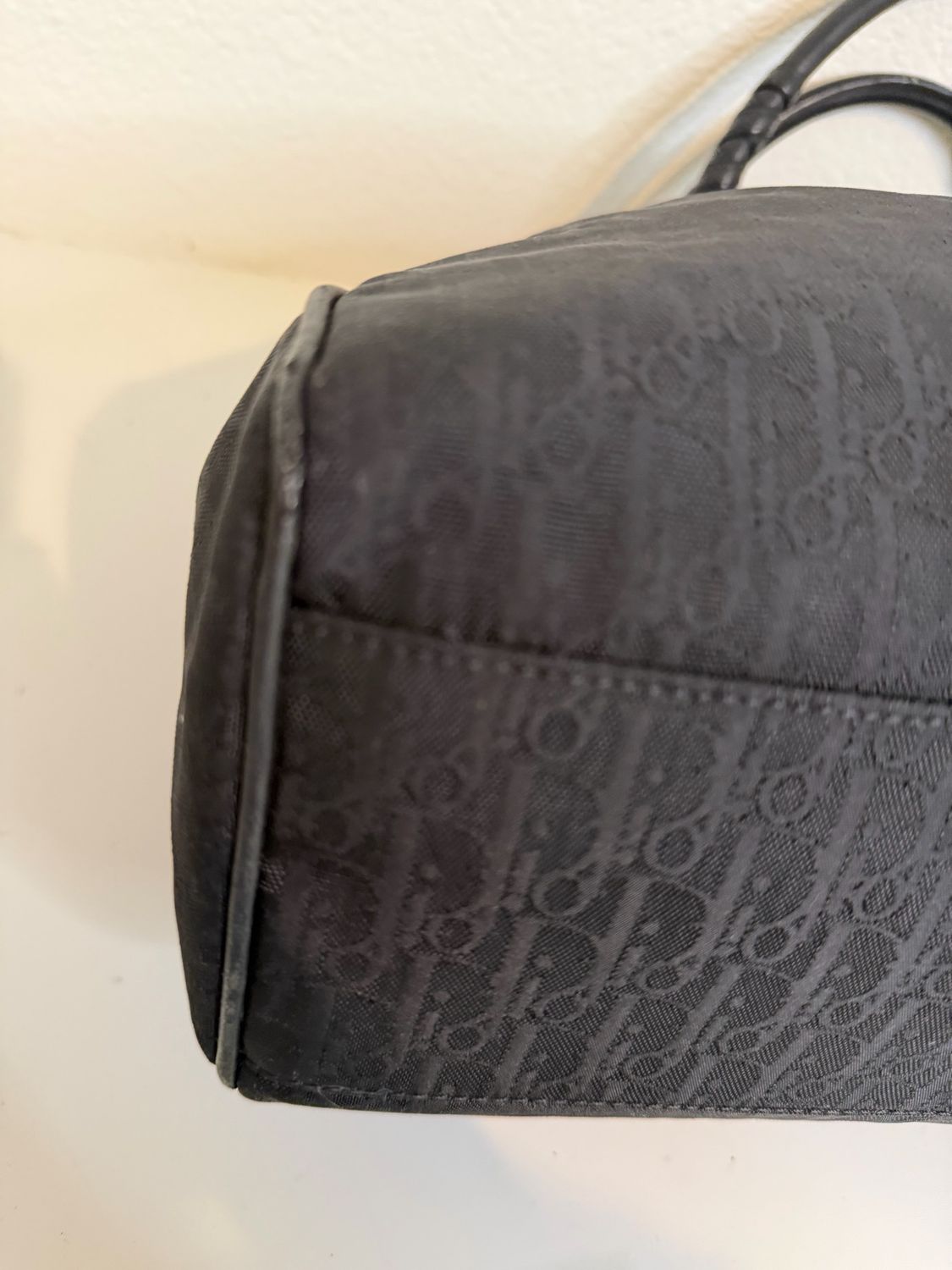 Christian Dior Monogram Canvas Lovely Tote Shoulder 