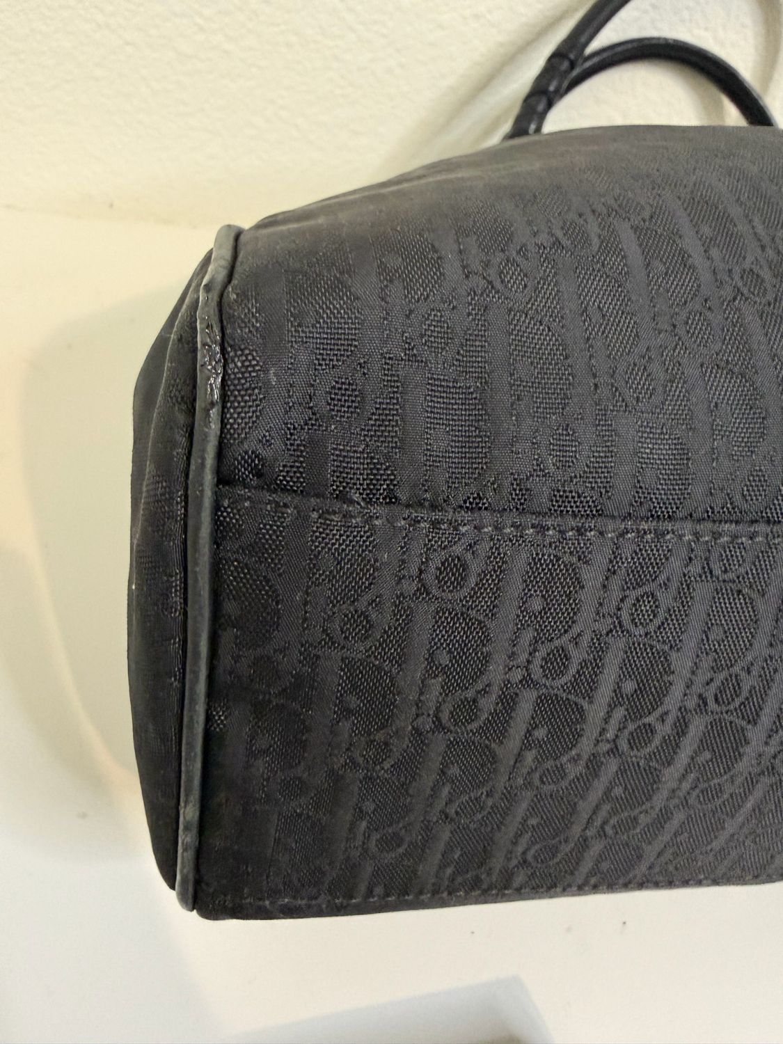 Christian Dior Monogram Canvas Lovely Tote Shoulder 
