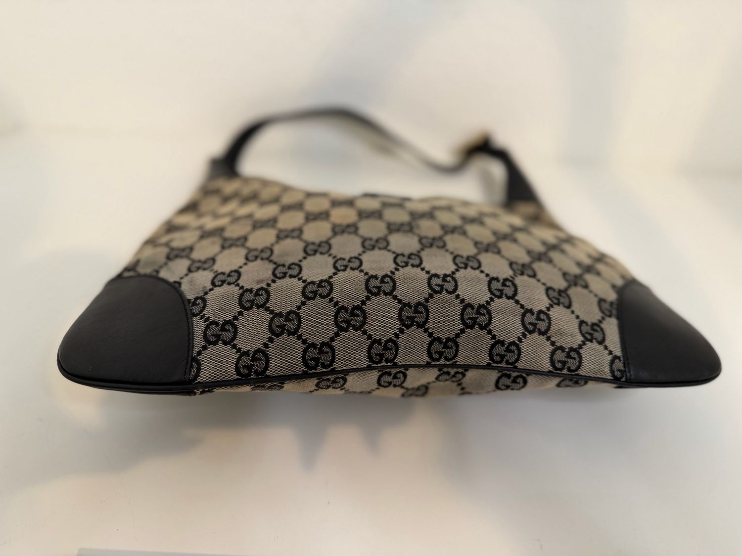 Gucci Monogram Jackie Hobo Shoulder Canvas