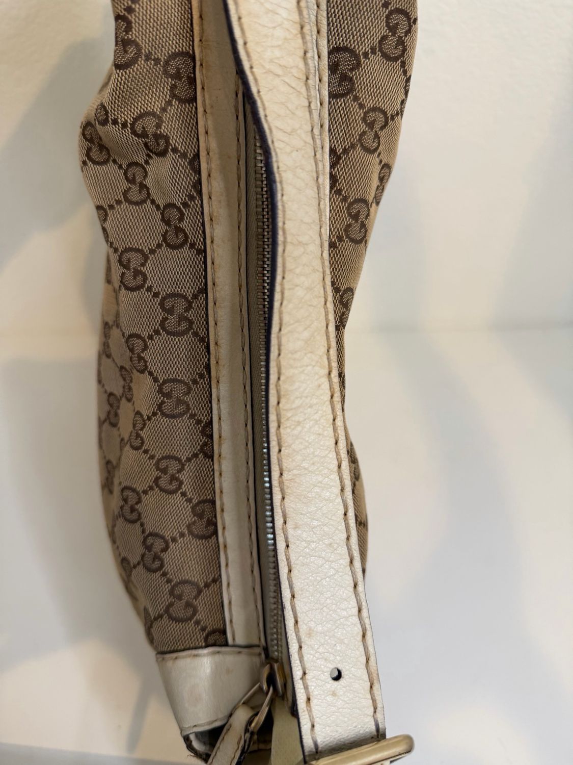 Gucci Monogram Canvas Hobo Shoulder Charlotte