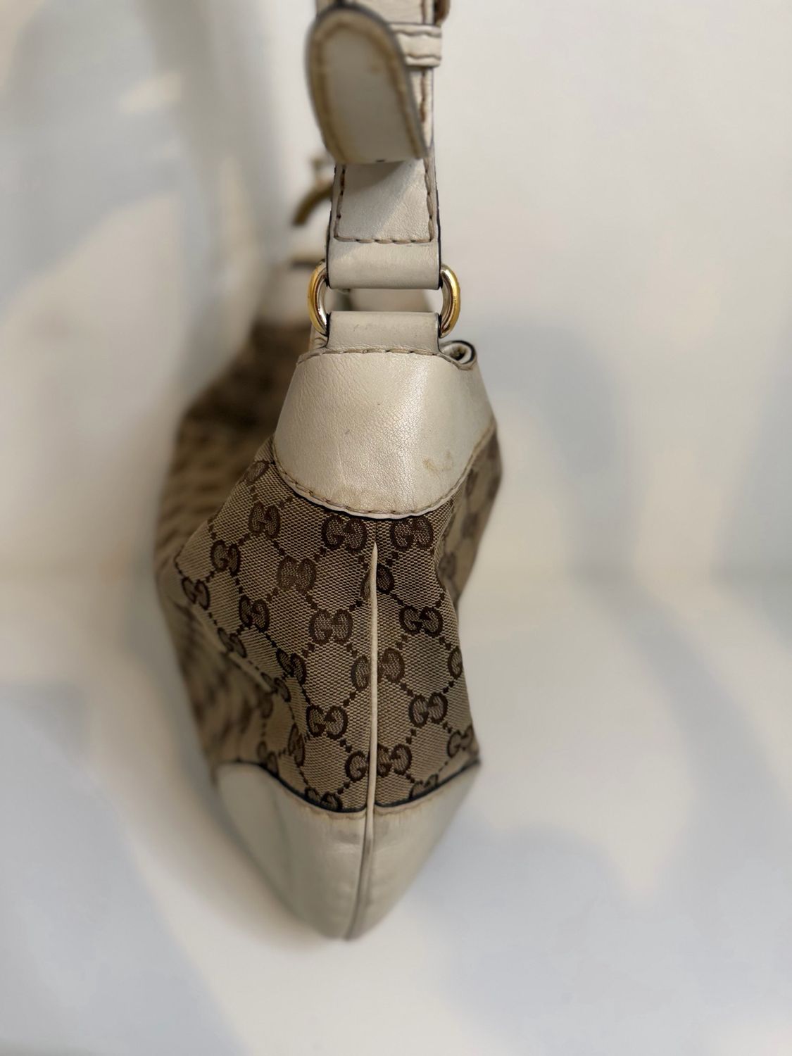 Gucci Monogram Canvas Hobo Shoulder Charlotte