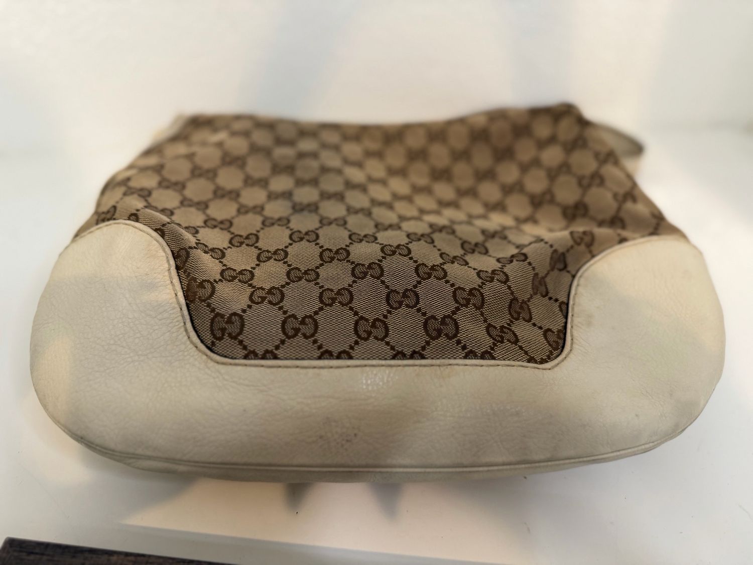 Gucci Monogram Canvas Hobo Shoulder Charlotte