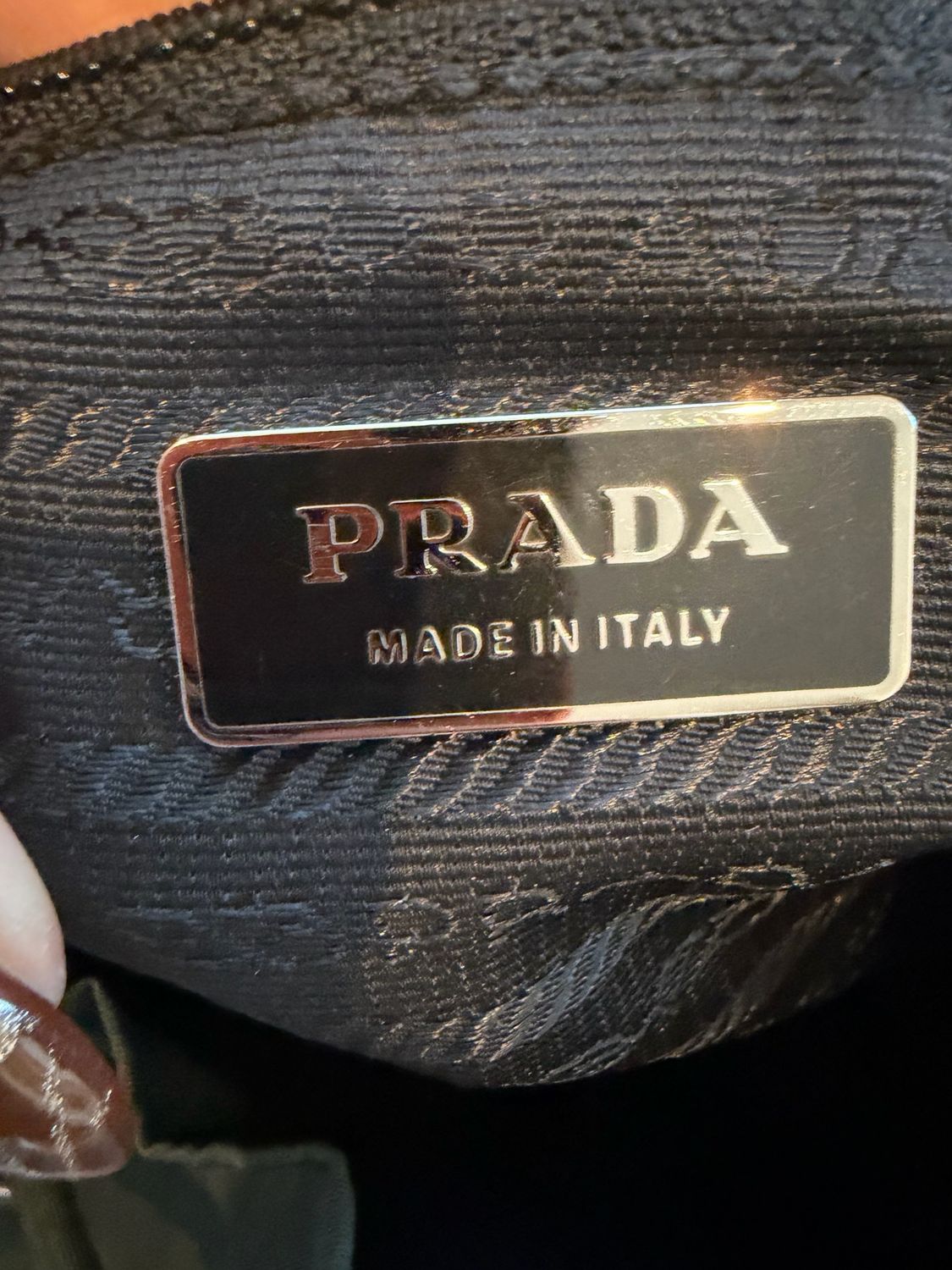 Prada Nylon Tessuto Backpack Small Green