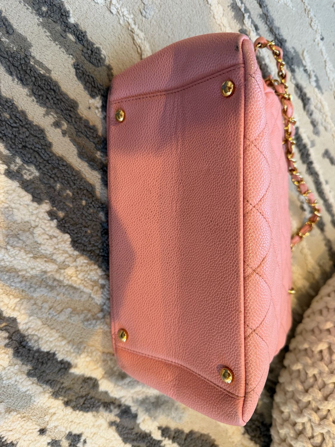 Chanel Petite Timeless Tote Caviar Shoulder Bag